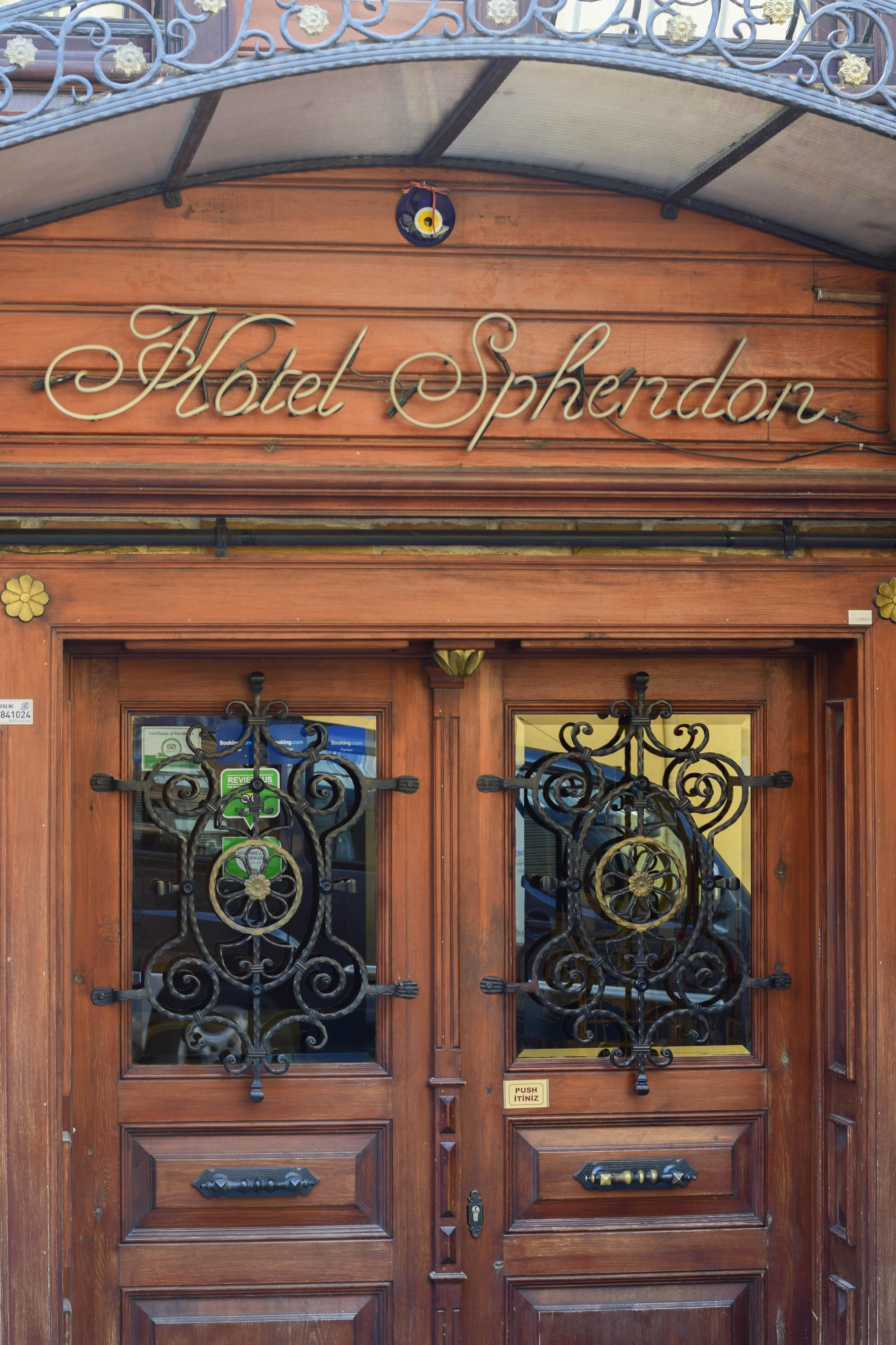 Sphendon Hotel Istambul Exterior foto